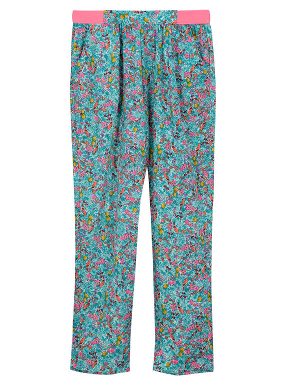 Pantalón estampado para niña FACUPANT / 19S901N1PAN000