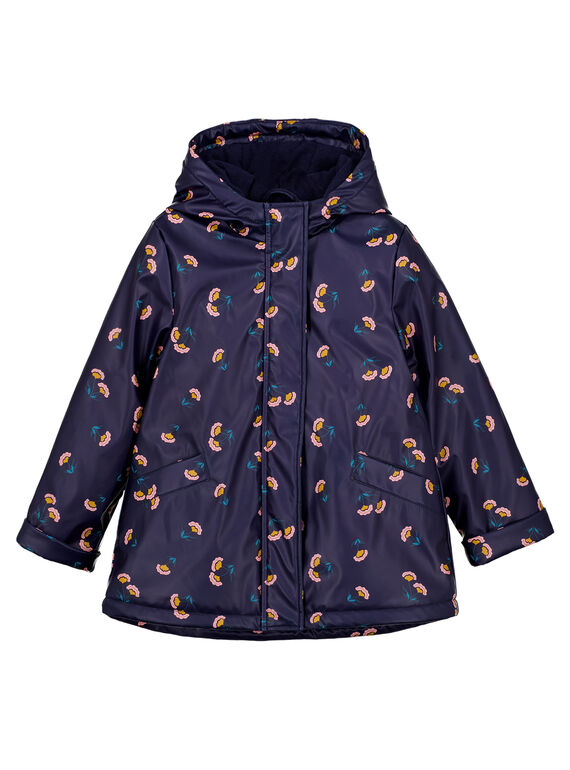 Impermeable Azul marino Du Pareil Au Meme GAJAUIMPER / 19W90181IMP070