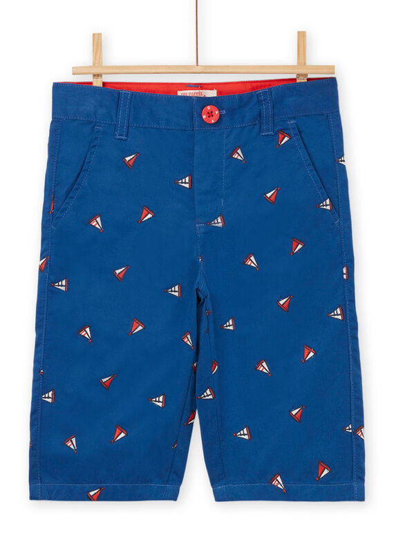 Bermudas con bordado de navíos ROBLEBER1 / 23S90231BERC204