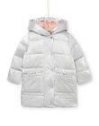 Anorak con capucha plateado PALONDOUN2 / 22W901G1D3E956
