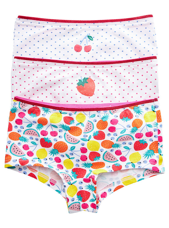 Shorty de color blanco JEFAHOTFRU / 20SH1132SHY000