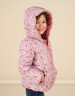 Anorak con capucha reversible por un lado y con estampado floral por el otro PAFOXDOUNE / 22W901F3D3ED321