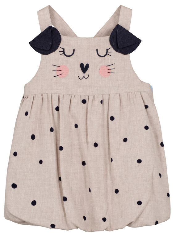 Vestido Crudo Du Pareil Au Meme GISANROB3 / 19WG09C1ROB007