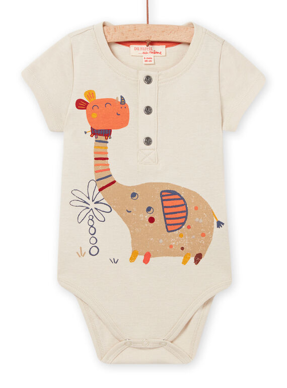 Body natural para bebé niño NUFLABOD / 22SG10R1BOD009