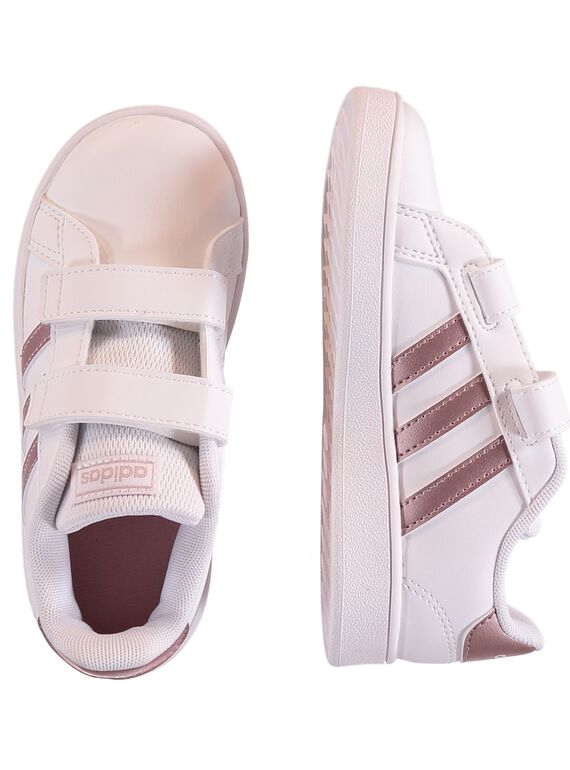 Zapatillas de color blanco Adidas Advantage Clean para niña GFEF0107 / 19WK35P1D35000