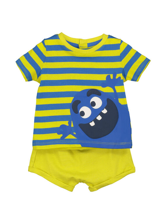 Conjunto de camiseta y short para bebé niño FUPLAENS1 / 19SG10P1ENS099