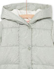 Anorak con capucha con estampado de lunares dorados PALONDOUN1 / 22W901F2D3E626