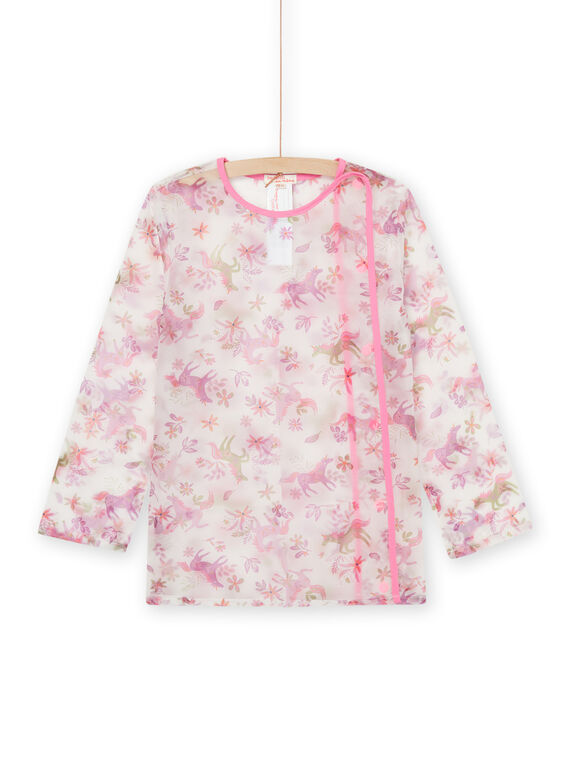 Delantal con estampado de unicornio PYACLATAB / 22WI01J1TAB961
