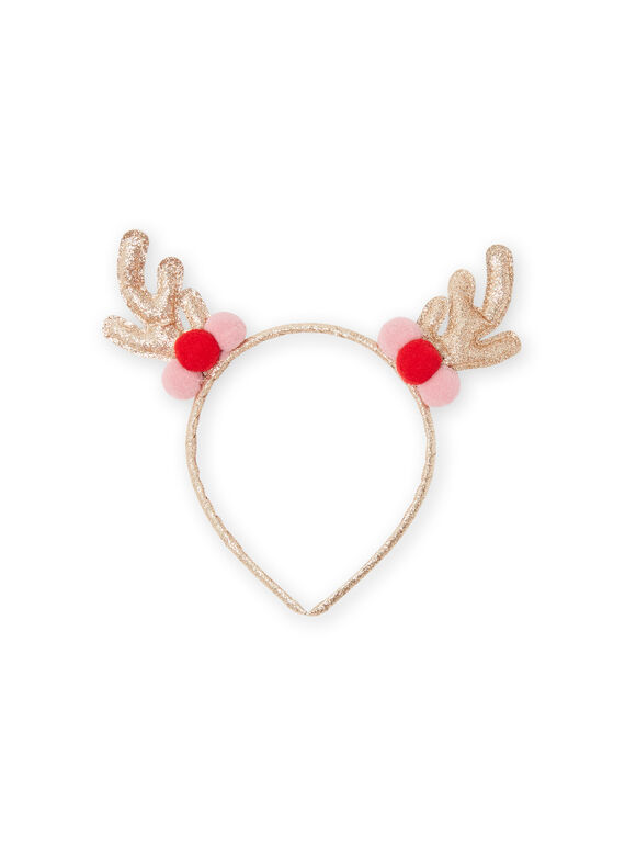 Diadema de reno con brillo para niña MYANOSER3 / 21WI01T1TETK008