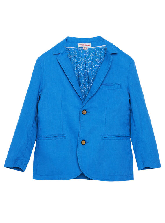 Chaqueta de traje de color azul para niño JOSOVEST / 20S90281VES201