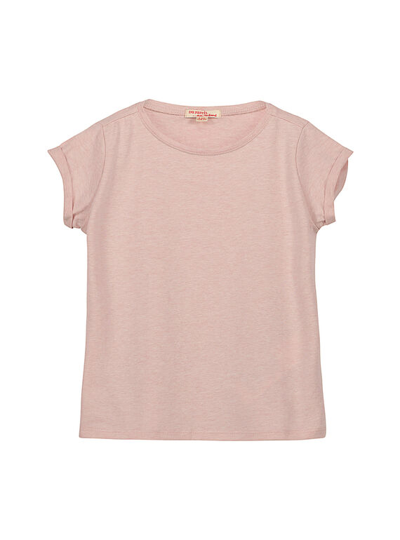 Camiseta de manga corta para niña FAJOUTI5 / 19S901Y5D31D314