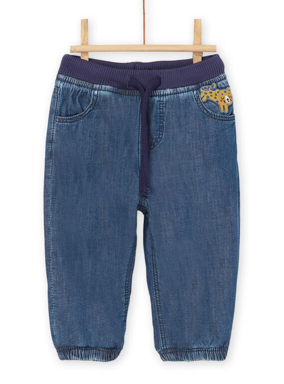 Pantalón con cintura elástica RUJOJEAN / 23SG1071JEAP274