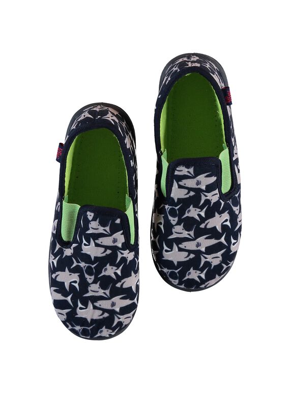 Navy SLIPPERS LGSGSHARK / 21KK3611D0B070