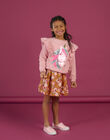 Sudadera rosa con volantes RAMAGSWEA / 23S901T1SWE303