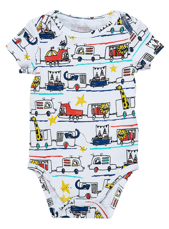 Body de color blanco JEGABODVIL / 20SH1431BDL000