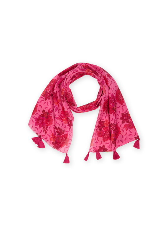 Fular rosa para niña NYAFLAFOUL / 22SI01R1FOU302