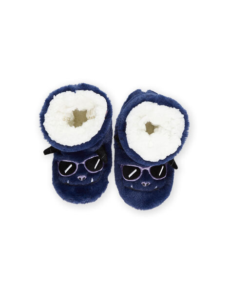 Patucos con dibujo de monstruo en 3D. POPANTBOOT / 22XK3652PTD715