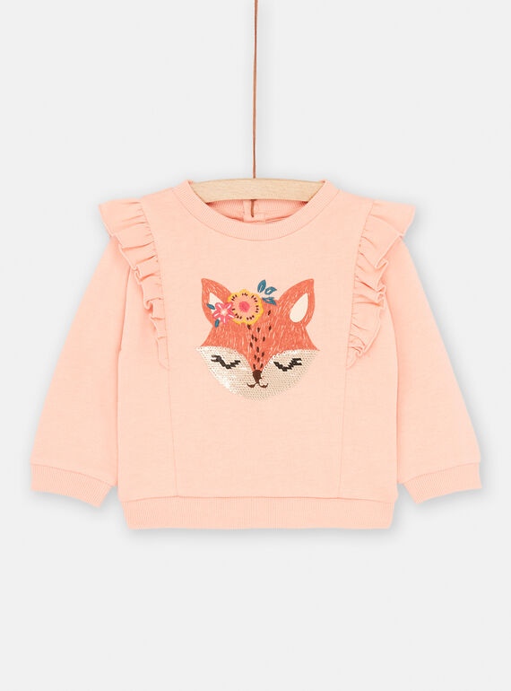 Sudadera salmón de manga larga SICOUSWE / 23WG09L1SWE401