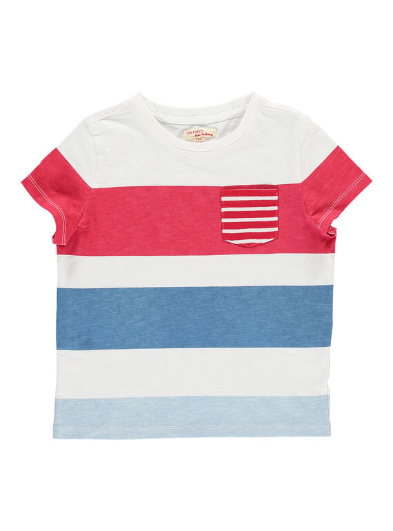 Camiseta de manga corta para niño FOTOTI1 / 19S902L1TMC000