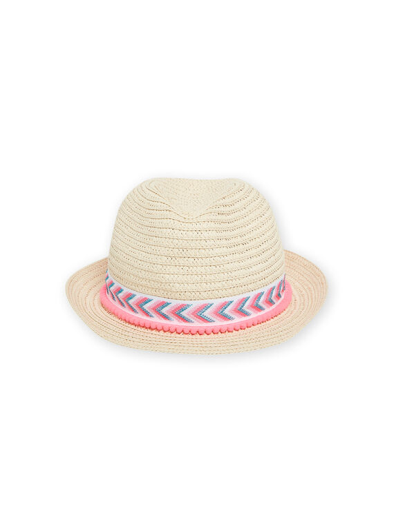 Sombrero de rafia para niña NYAMERHAT / 22SI01L1CHA009