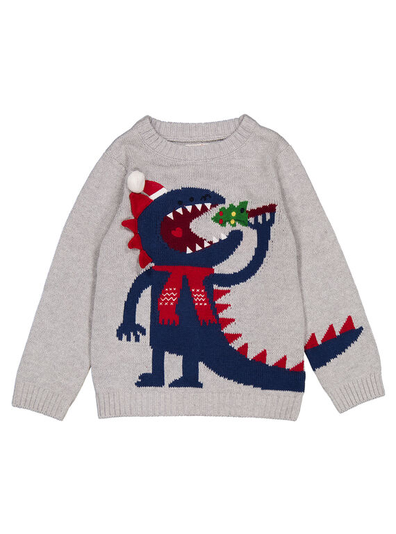 Jersey de Navidad de color gris GONOPUL / 19W902V1PUL943