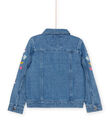 Chaqueta vaquera azul denim claro RAMAGVEST / 23S901J1VESP272
