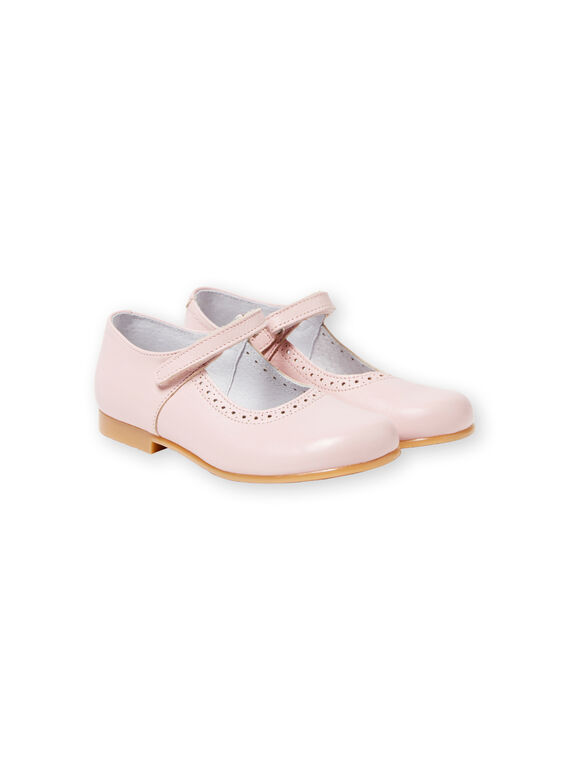 Salomés de color rosa pastel para niña LFBABSONIAP / 21KK3534D13301