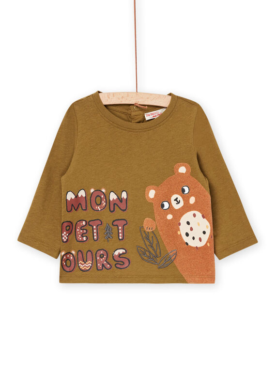 Camiseta con dibujo de oso PUPRATEE3 / 22WG10S1SPLG608