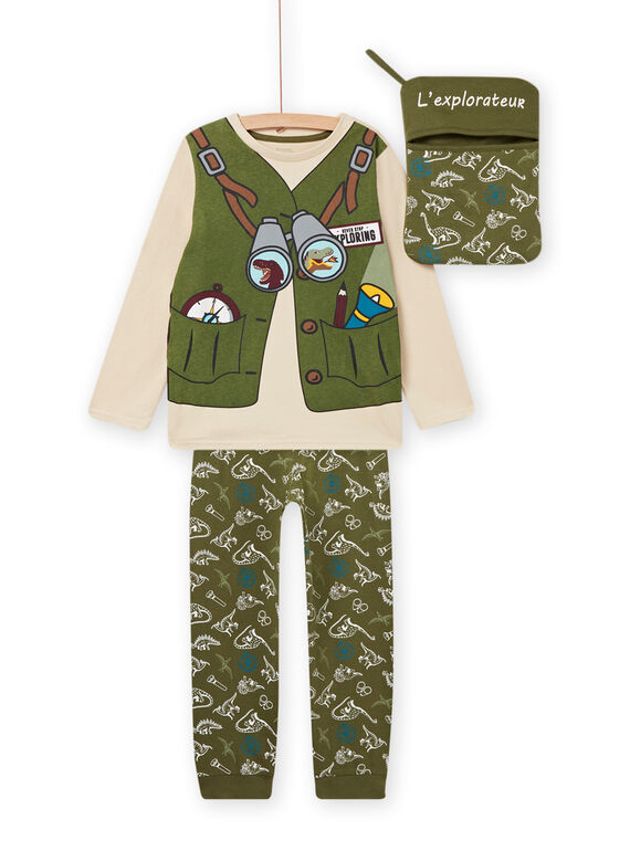 Pijama explorador para niño NEGOPYJMAN3 / 22SH12F2PYG808