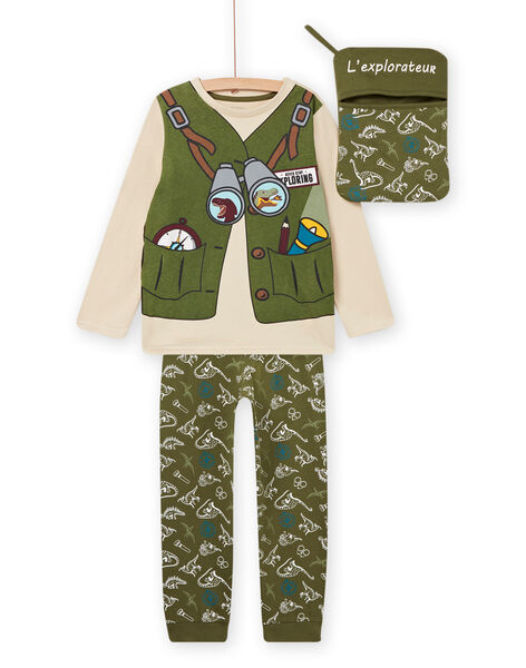 Pijama explorador para niño NEGOPYJMAN3 / 22SH12F2PYG808
