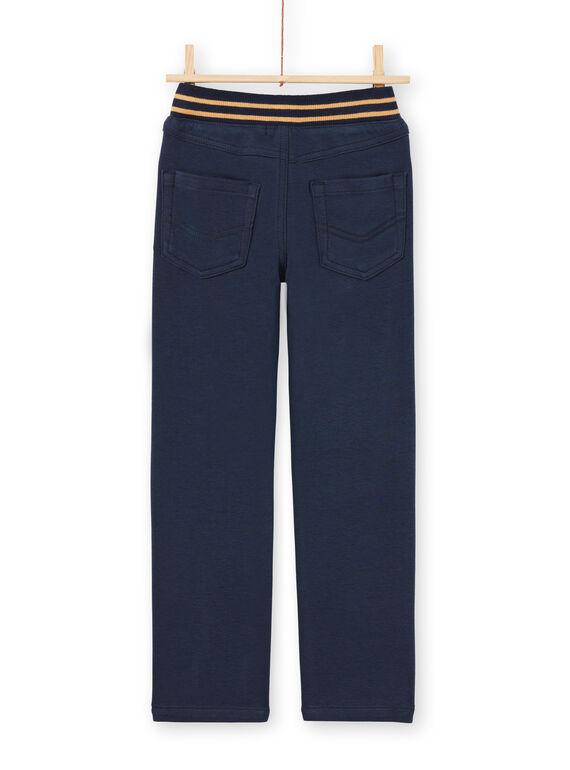 Pantalón de color azul noche para niño MOMIXPAN / 21W902J1PAN717