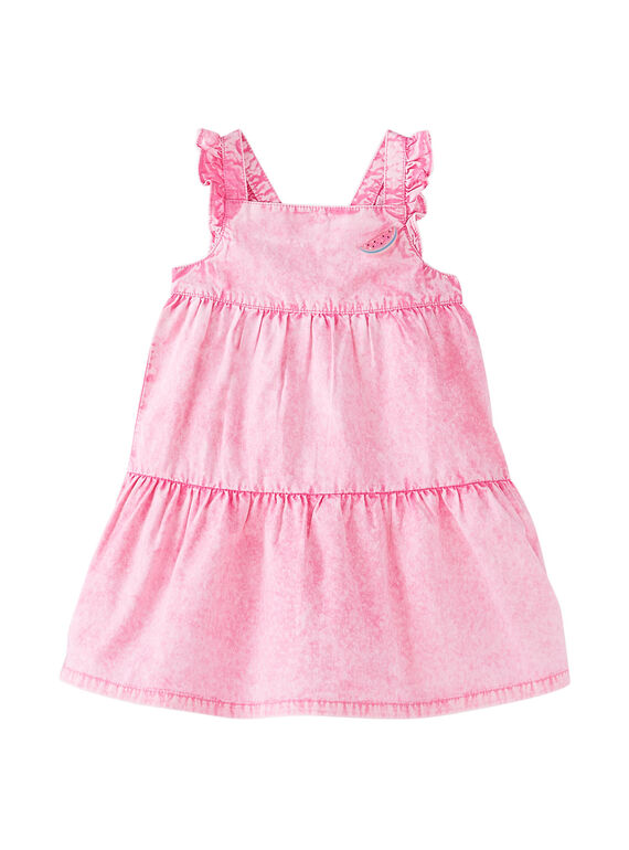 Vestido de color parma JAQUAROB2 / 20S901R3ROB318