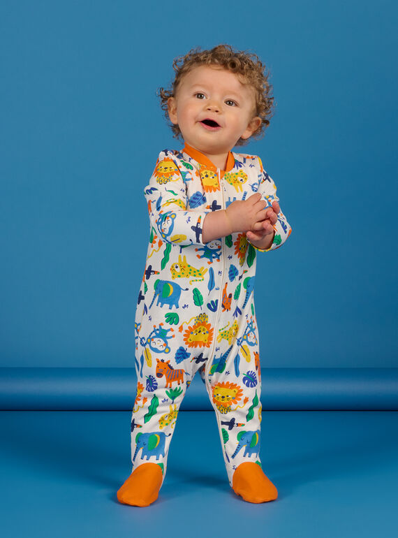 Pelele multicolor con estampado de animal REGAGRESAV / 23SH14D5GREA002