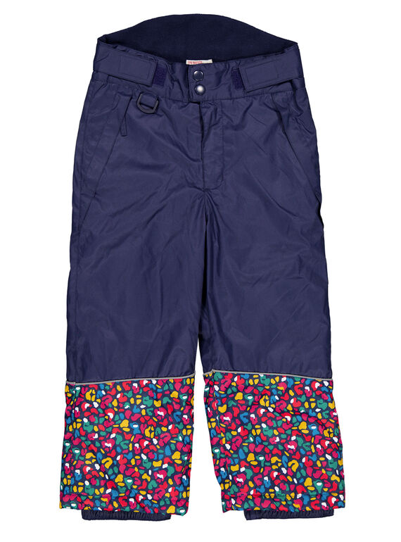 Pantalón de esquí Azul marino Du Pareil Au Meme GASKIPANT / 19W901W1PTS070