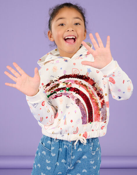 Sudadera con capucha y estampado de fantasía RAPURSWEA / 23S901L1SWE001