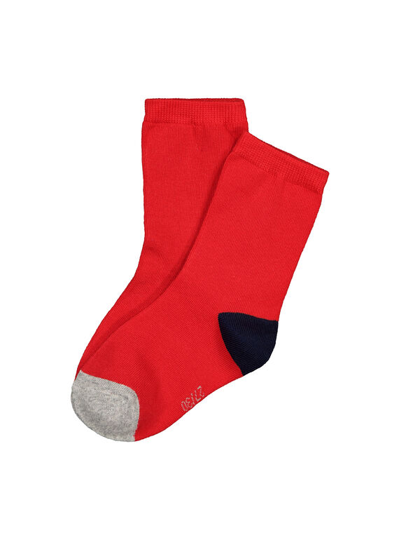 Calcetines tricolores para niño FYOJOCHO5B / 19SI023ASOQF513