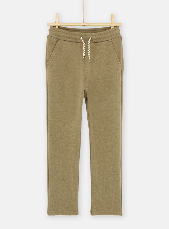Pantalón caqui liso para niño SOJOPAFUR2 / 23W902N3PAN604
