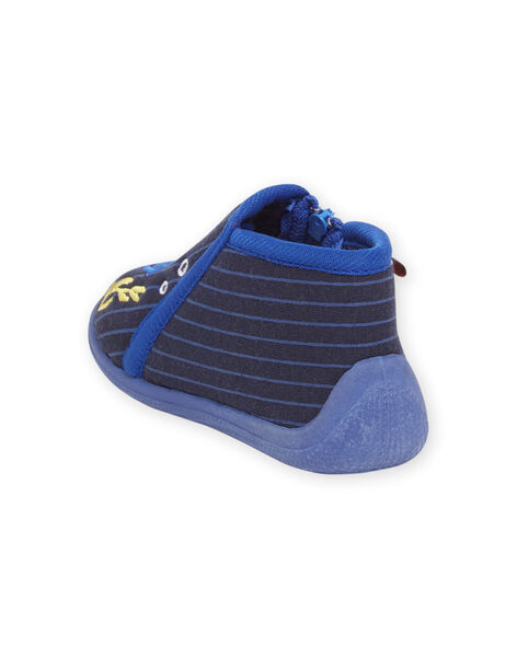 Botines de color azul marino, para bebé niño NUPANTMARIN / 22KK3825D0A070