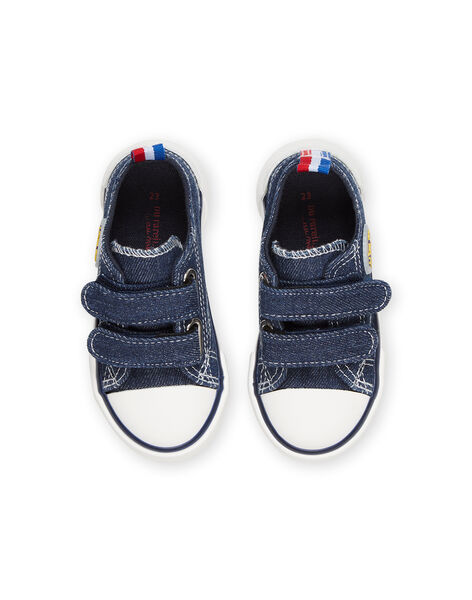 Zapatillas de tela vaquera con parche de tigre RUTOILTIGRE / 23KK3874D16P269
