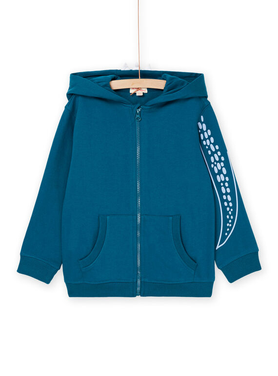 Sudadera con capucha de color azul pato ROBALGIL / 23S902W1GIL714
