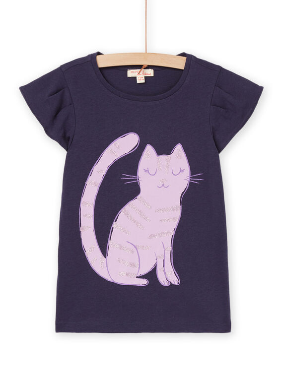 Camiseta con dibujo de gato RAJOTI1 / 23S90183TMC070