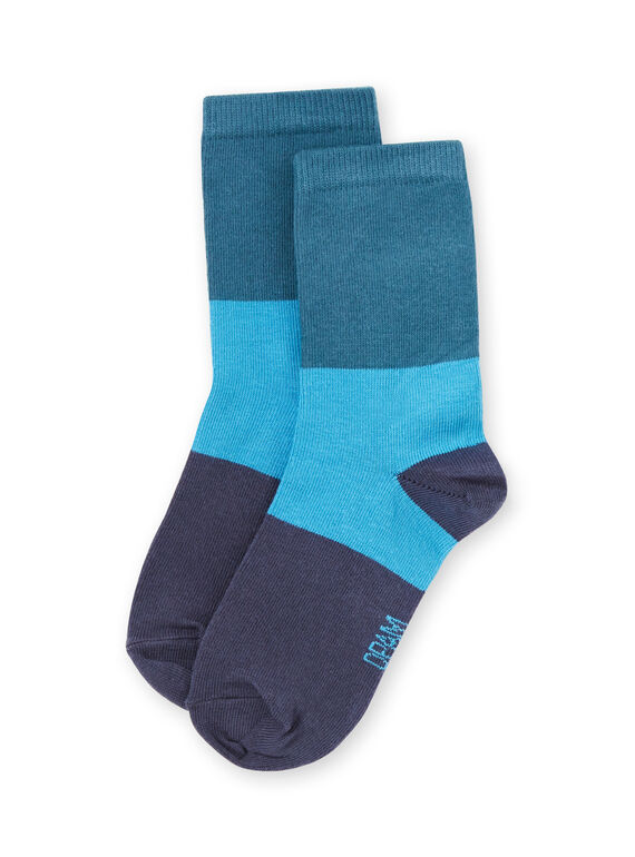 Calcetines azules para niño MYOJOCHOC4 / 21WI0216SOQ714