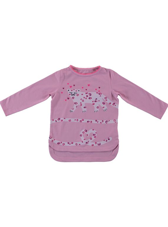Pijama: parte superior más larga detrás y leggings GEFAPYJPAN / 19WH1156PYJD301