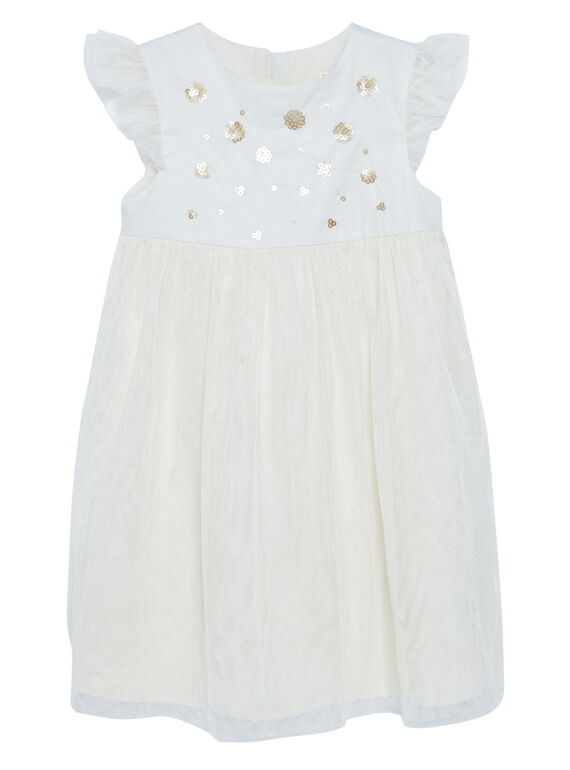 Vestido con estampado bordado JAWEROB2 / 20S90192ROB001