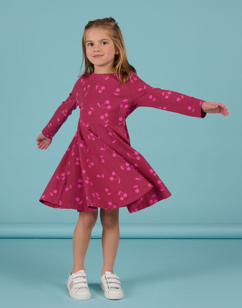Vestido con estampado de cerezas RAJOROB2 / 23S90183ROB718