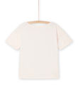 Camiseta rosa con dibujo de unicornios RAMAGTI3 / 23S901T3TMCD310