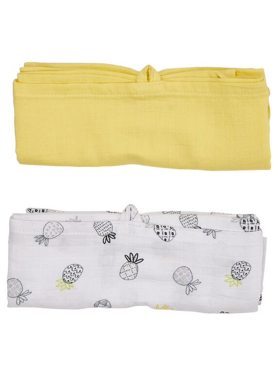 Muselina de color amarillo JOU2LAN / 20SF42M1LAN010