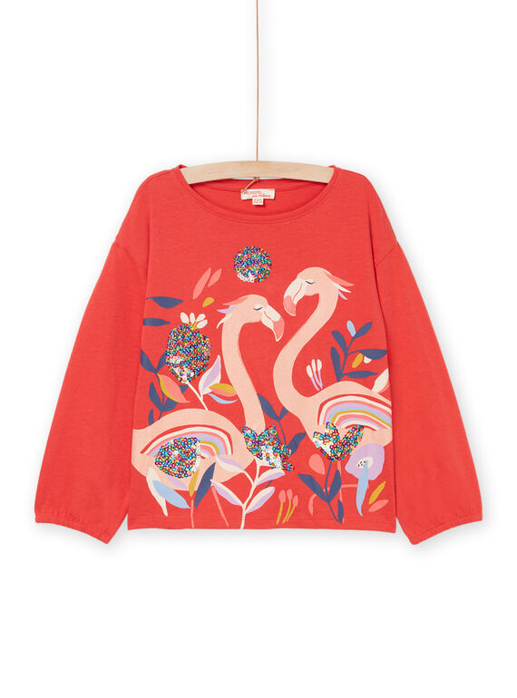 Camiseta con estampado de fantasía con brillo y lentejuelas RAPURTEE2 / 23S901L1TMLF503