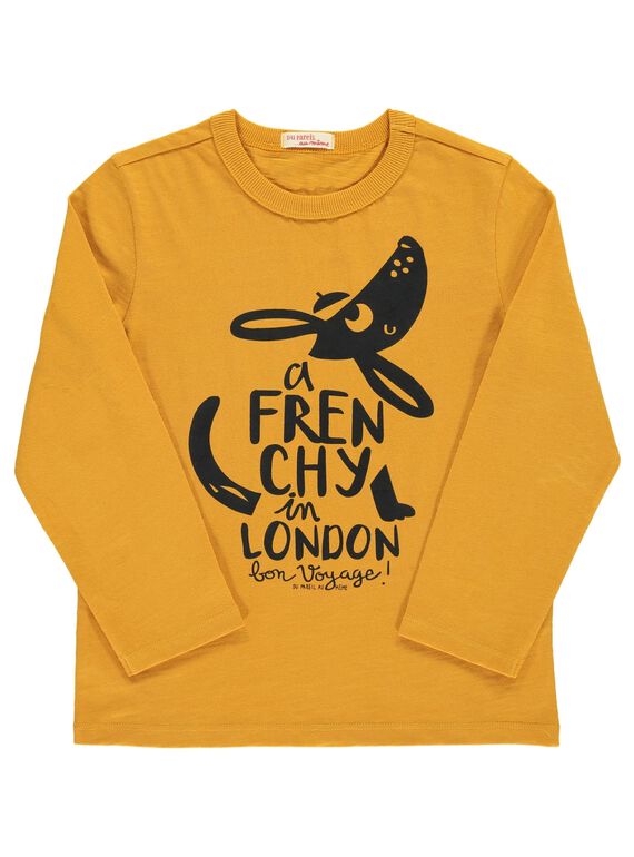 Boys' long-sleeved T-shirt DOCHOTEE3 / 18W902F3TMLB101