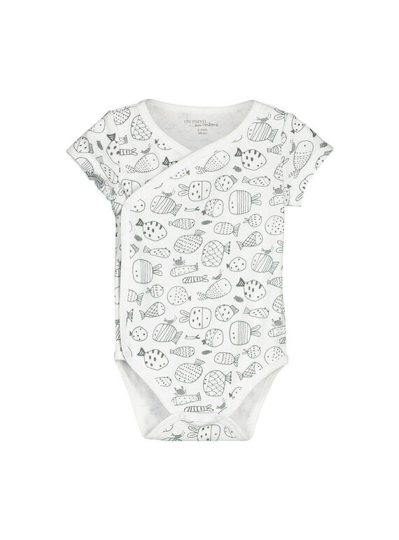 Body de manga corta para bebé unisex FOU1BOD4 / 19SF7714BOD099